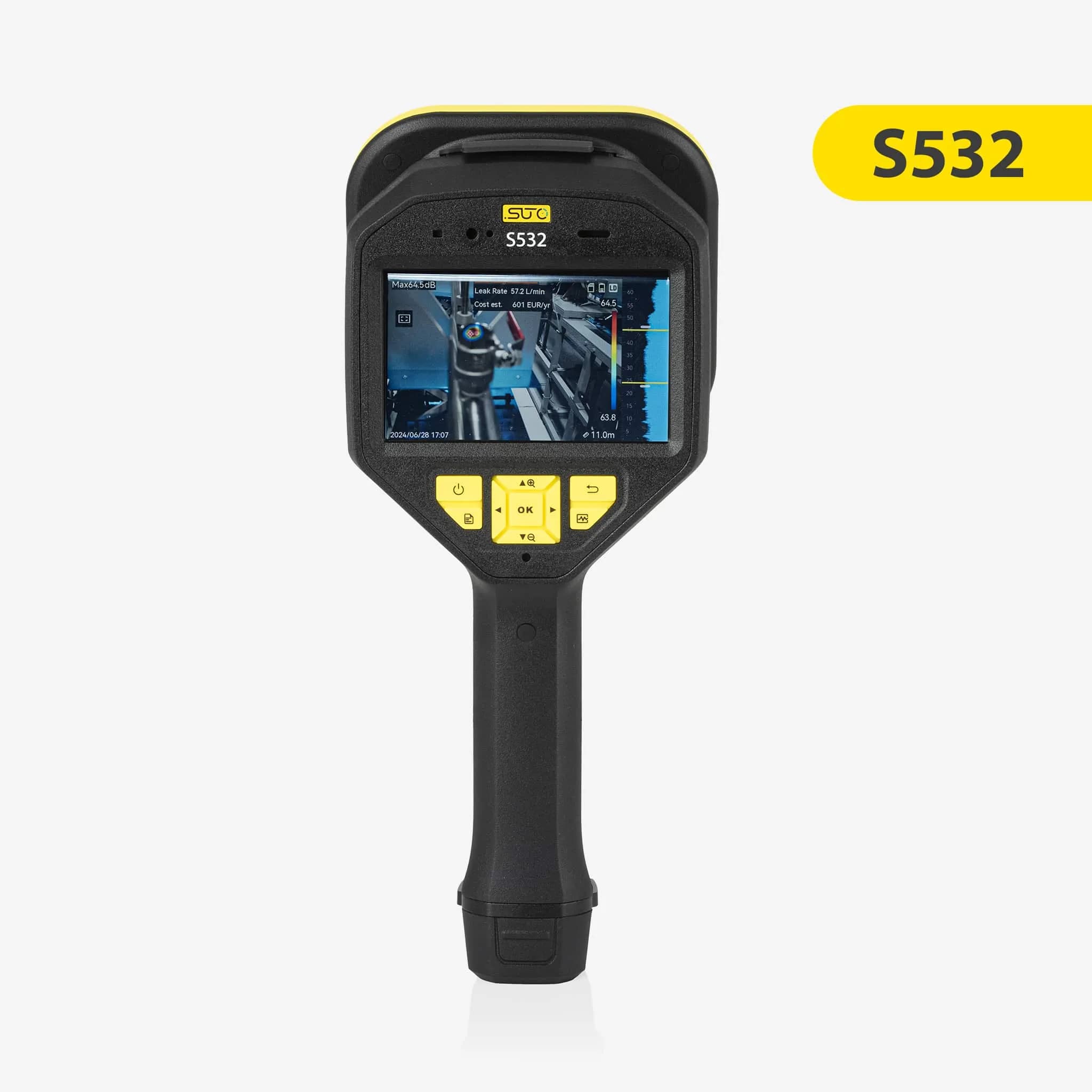 S532 - Akustisk läcksökare för tryckluft och industriella system — bild 1