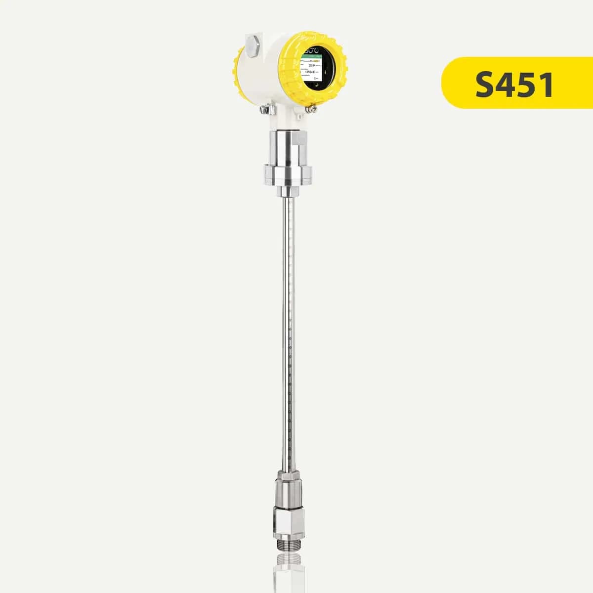 SUTO S451 flödesmätare för krävande industrimiljöer och ATEX-applikationer.