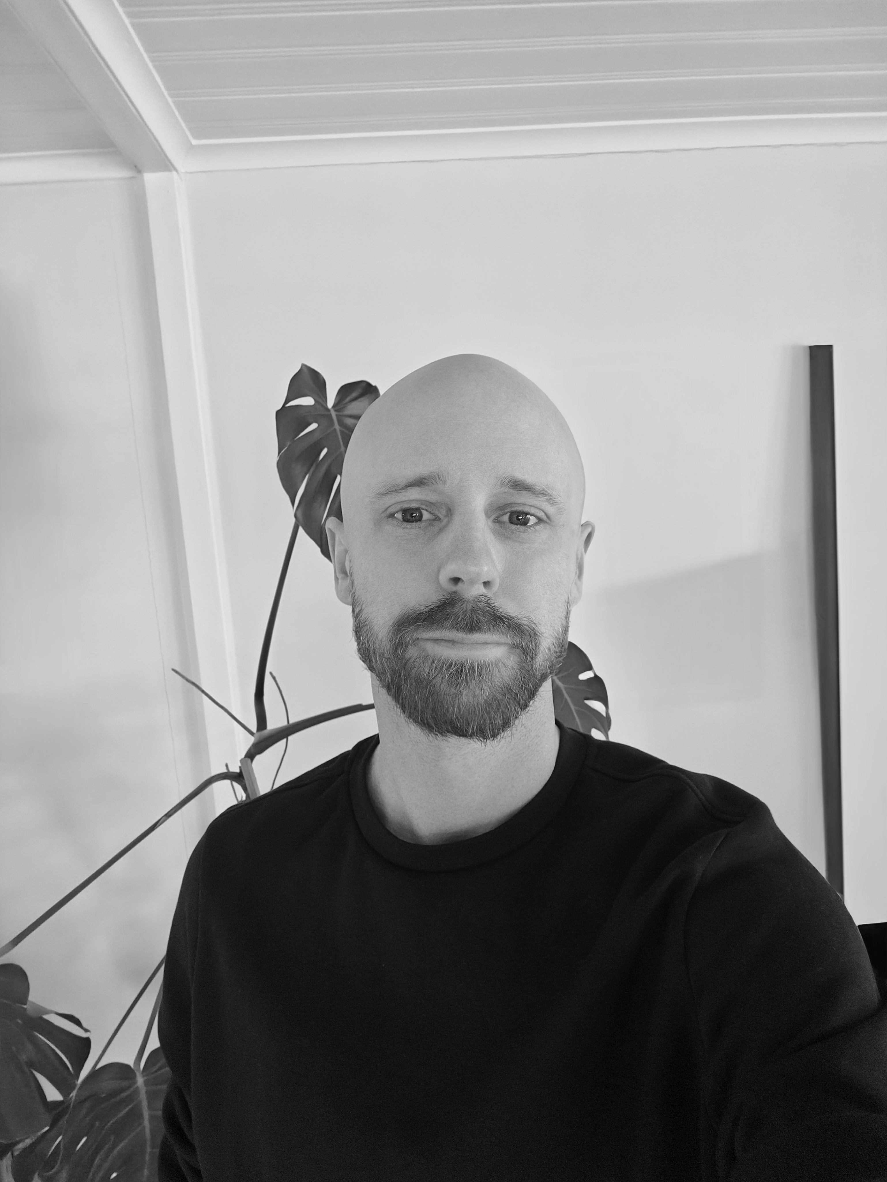 Närbild på en person